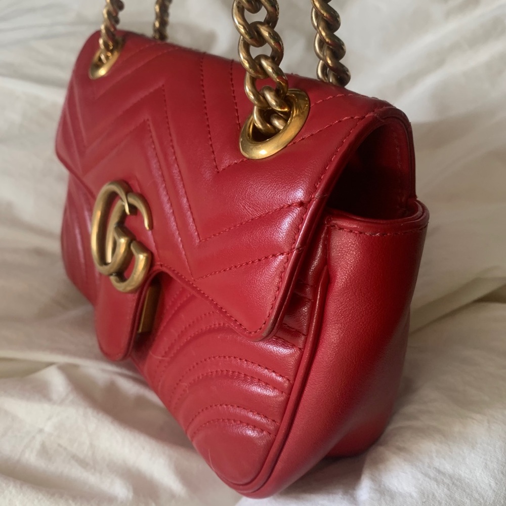 GG Marmont small matelassé shoulder bag - Picture 3 of 7